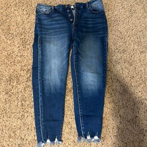 Kancan Ultra High Rise Ankle Skinny Jeans